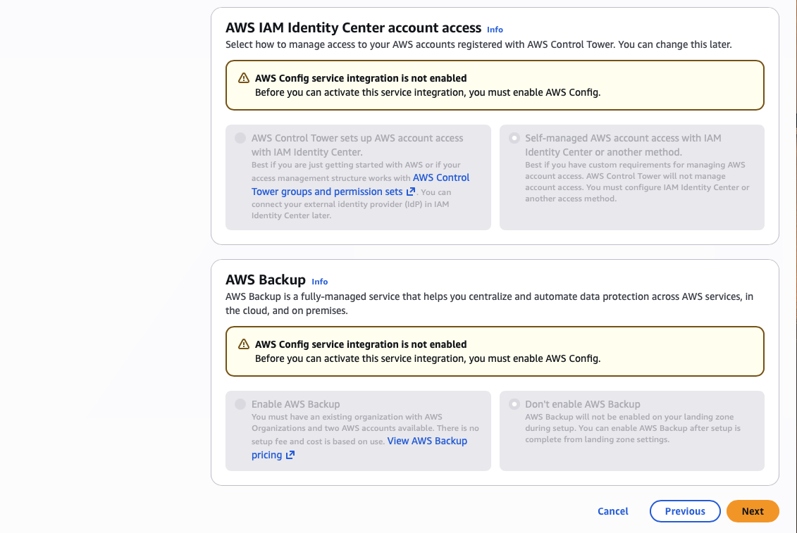 update service integrations
